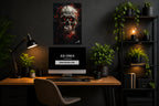 Sacred Skull - Impression sur aluminium HD | E9 Fine Metal Art
