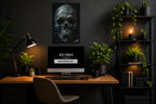 Sacred Skull - Impression sur aluminium HD | E9 Fine Metal Art