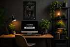 Black Panther - Impression sur aluminium HD | E9 Fine Metal Art