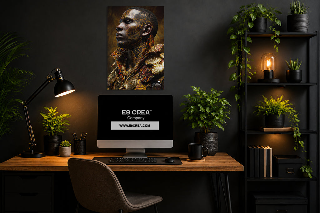 Rise of the King - Impression sur aluminium HD | E9 Fine Metal Art