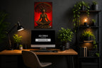 Root & Fire - Impression sur aluminium HD | E9 Fine Metal Art