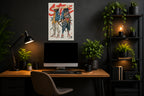 Style Ronin - Impression sur aluminium HD | E9 Fine Metal Art