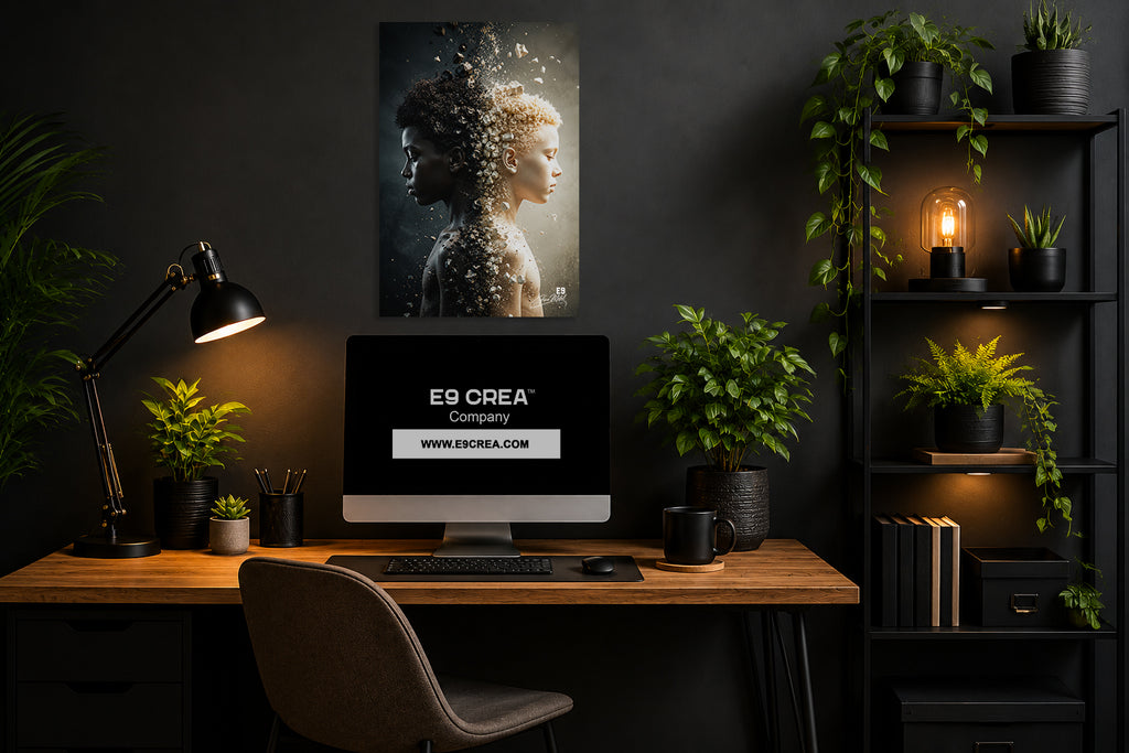 Two Worlds - Impression sur aluminium HD | E9 Fine Metal Art