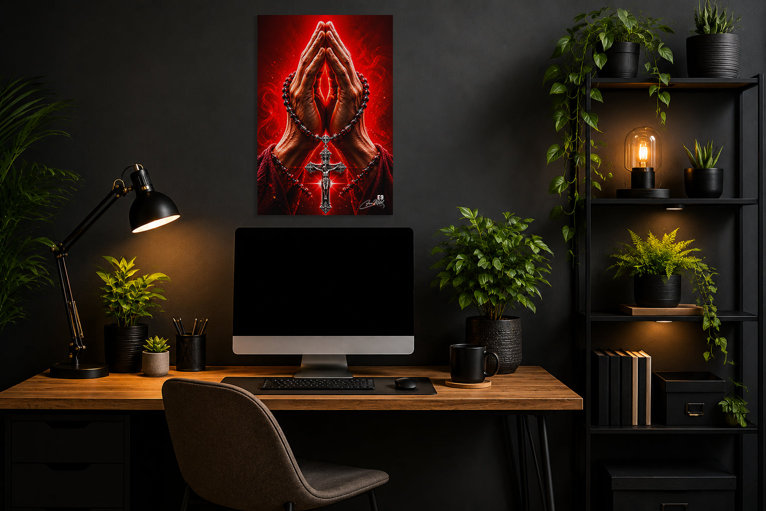 The Rosary - Impression sur aluminium HD | E9 Fine Metal Art