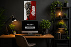 Only God Can Judge Me - Impression sur aluminium HD | E9 Fine Metal Art