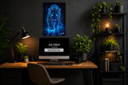 Blue Phantom - Impression sur aluminium HD | E9 Fine Metal Art