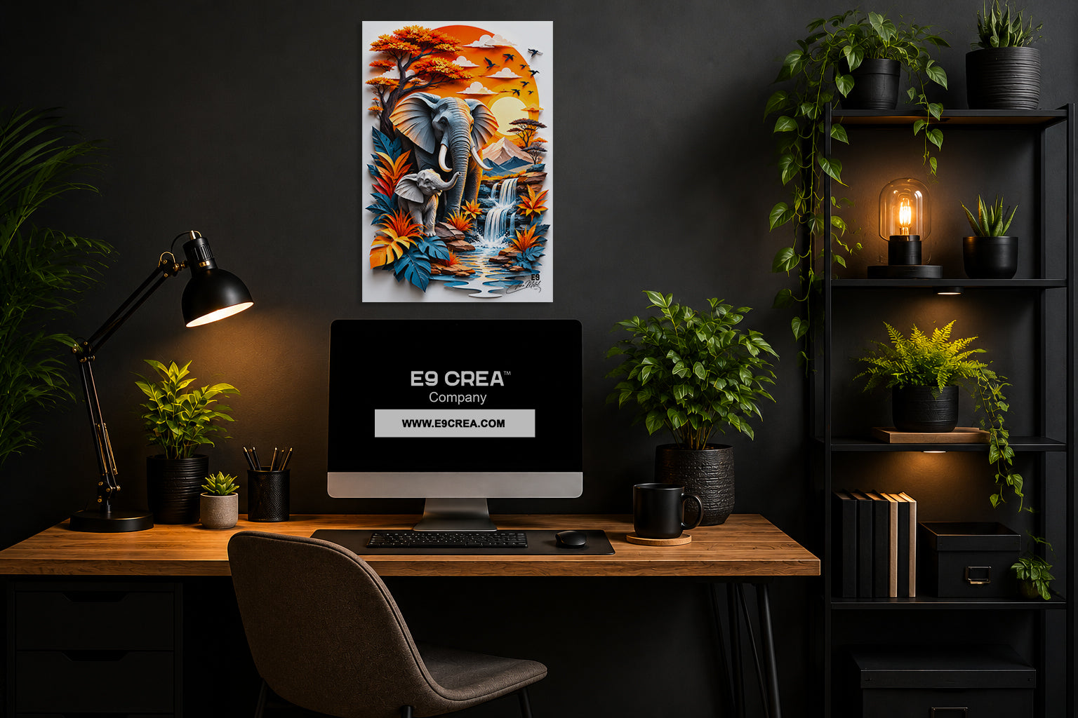 Savanna Bond - Impression sur aluminium HD | E9 Fine Metal Art