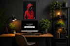 The Faceless - Impression sur aluminium HD | E9 Fine Metal Art