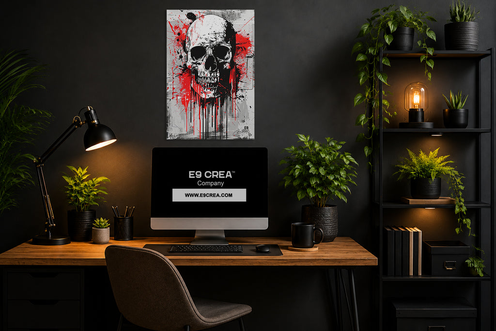 Shattered Elegance - Surrealist Art Aluminium Print