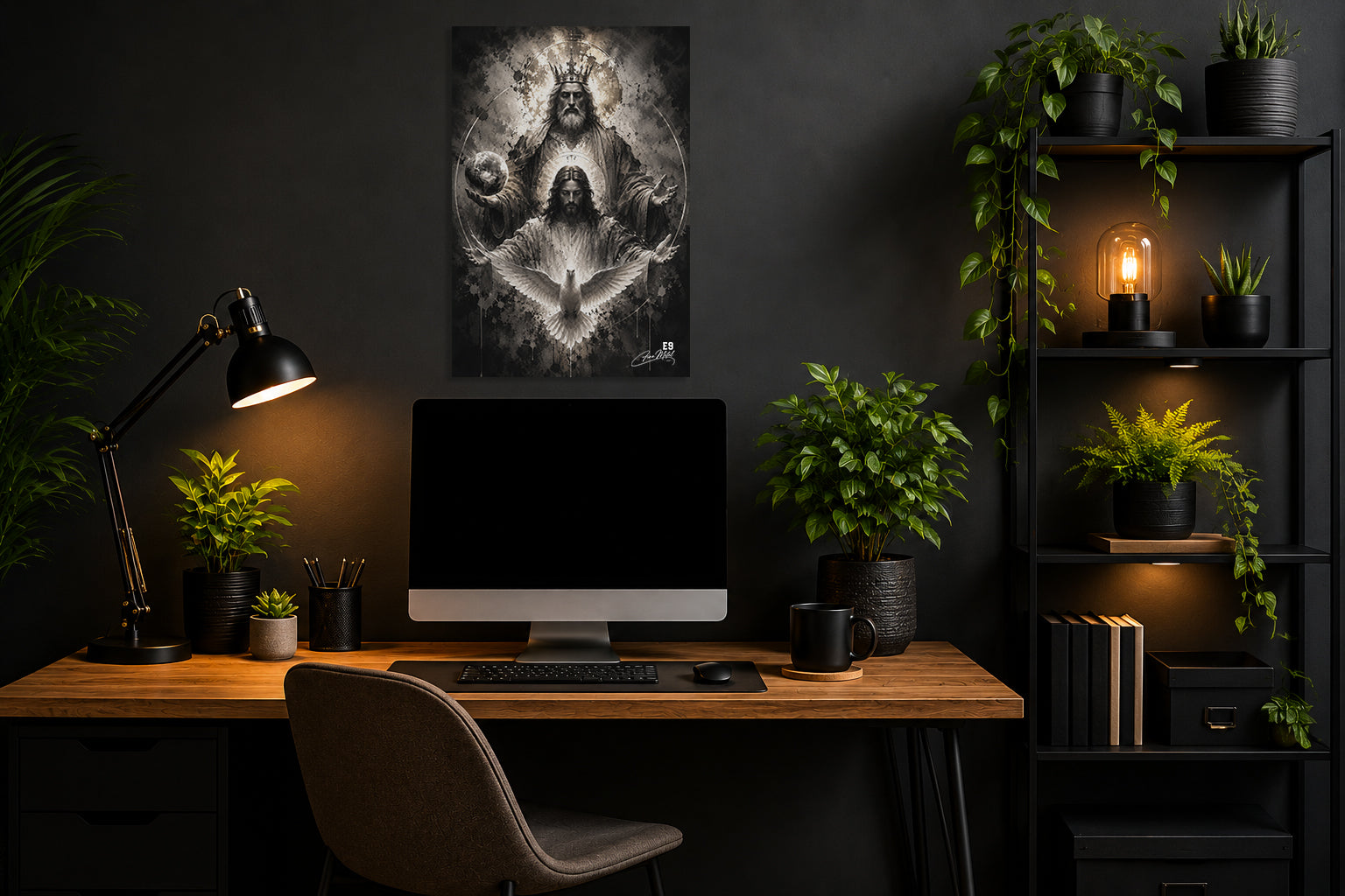 The Holy Trinity - Impression sur aluminium HD | E9 Fine Metal Art