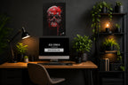 Sacred Skull - Impression sur aluminium HD | E9 Fine Metal Art