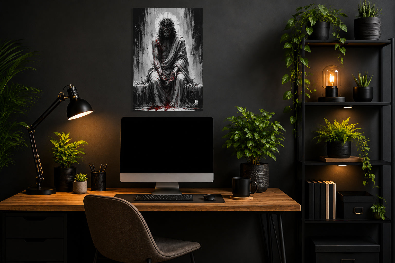 Shattered Elegance - Surrealist Art Aluminium Print