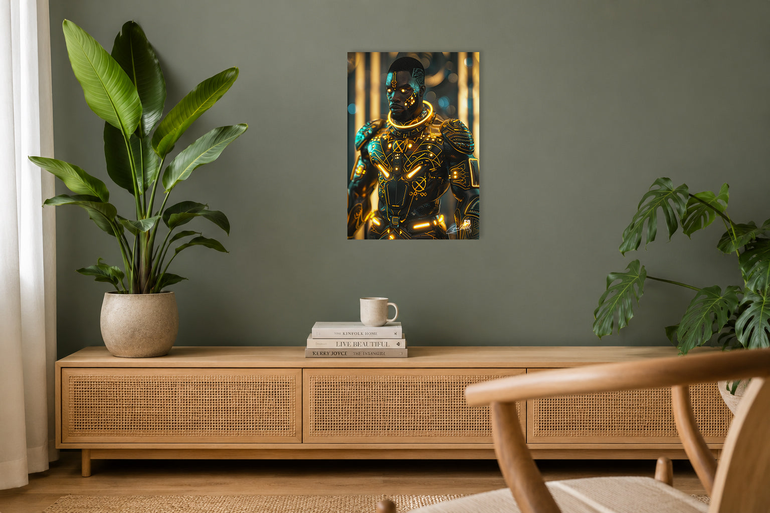 Shattered Elegance - Surrealist Art Aluminium Print