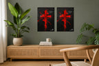 Le Sang de la Croix - Impression sur aluminium HD | E9 Fine Metal Art
