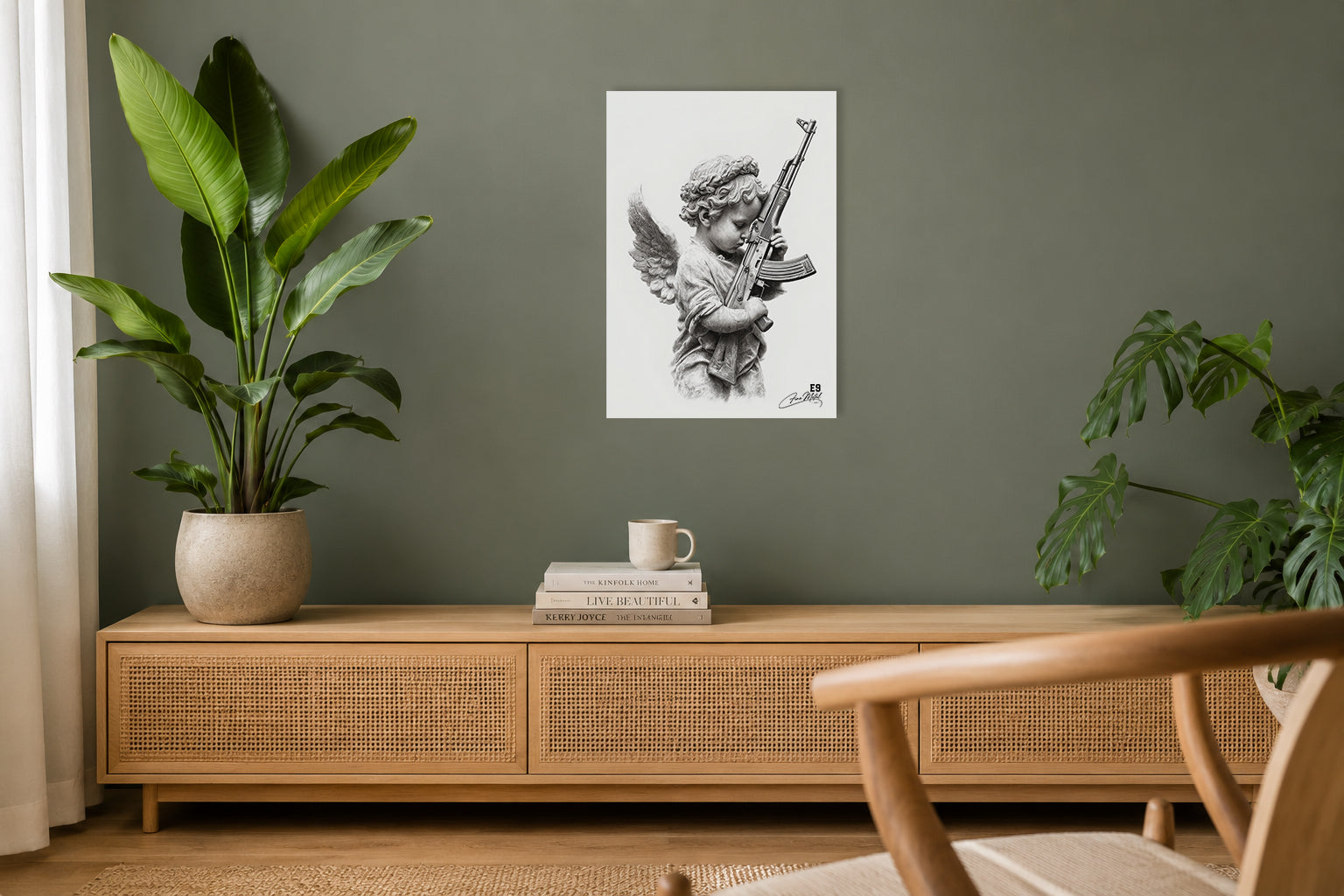 Innocent Warrior - Impression sur aluminium HD | E9 Fine Metal Art