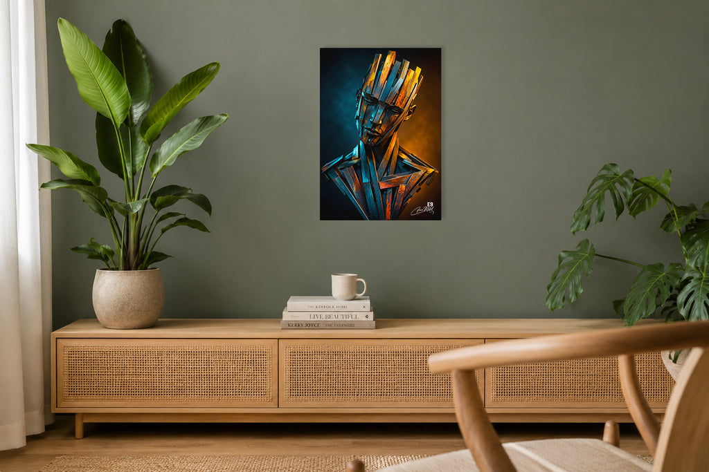 Broken Man - Impression sur aluminium HD | E9 Fine Metal Art