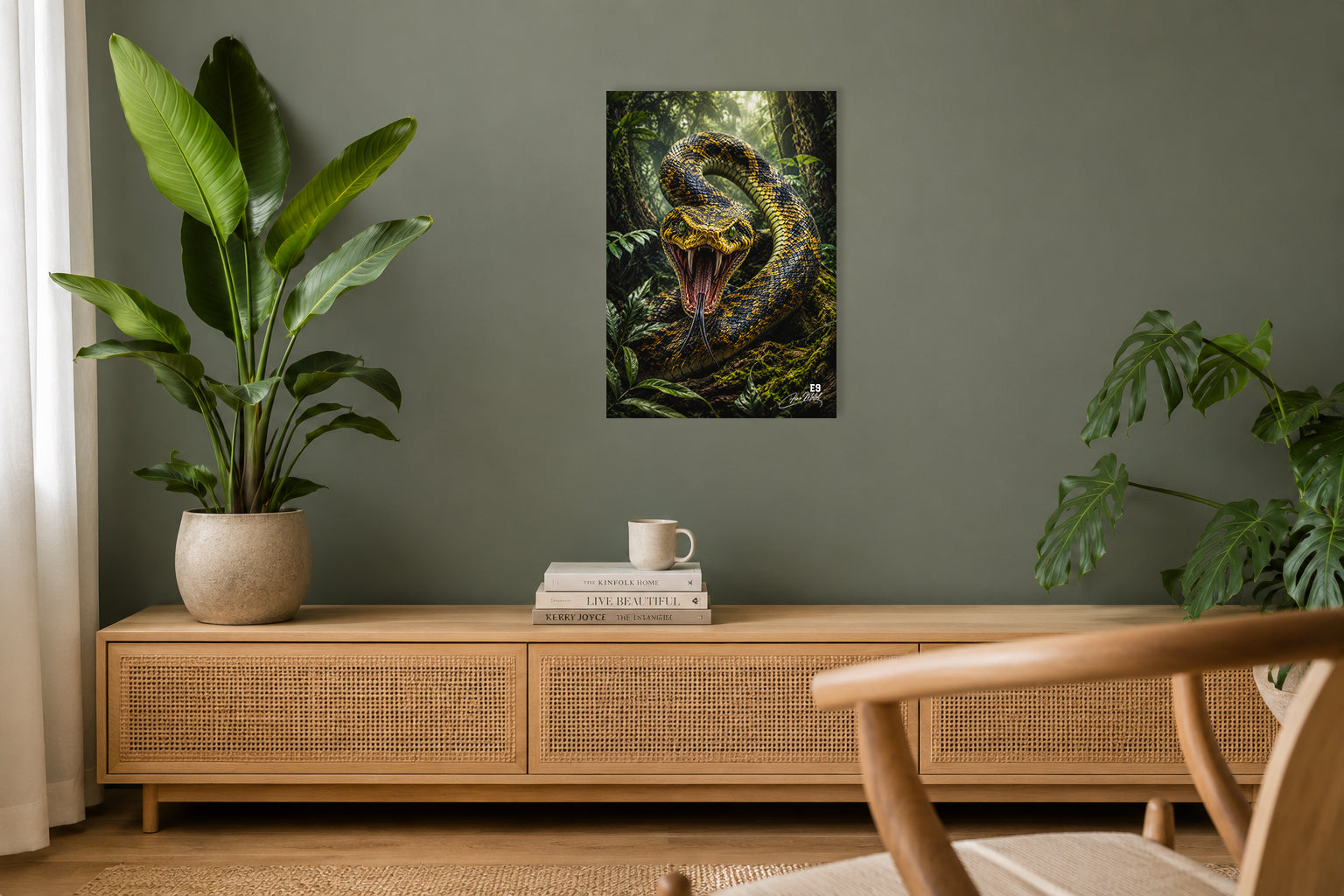 Jungle King - Impression sur aluminium HD | E9 Fine Metal Art (Copie)