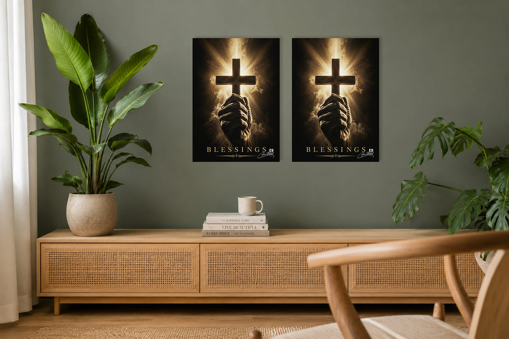 Blessings - Impression sur aluminium HD | E9 Fine Metal Art