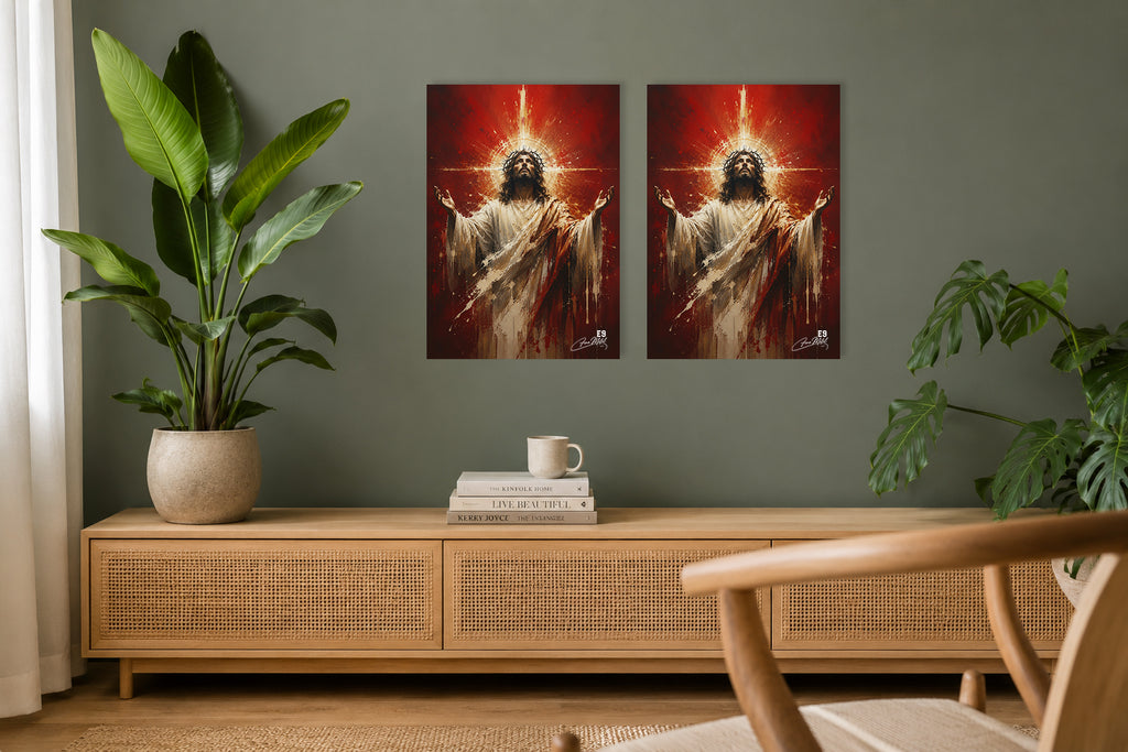 Le Ressuscité - Impression sur aluminium HD | E9 Fine Metal Art
