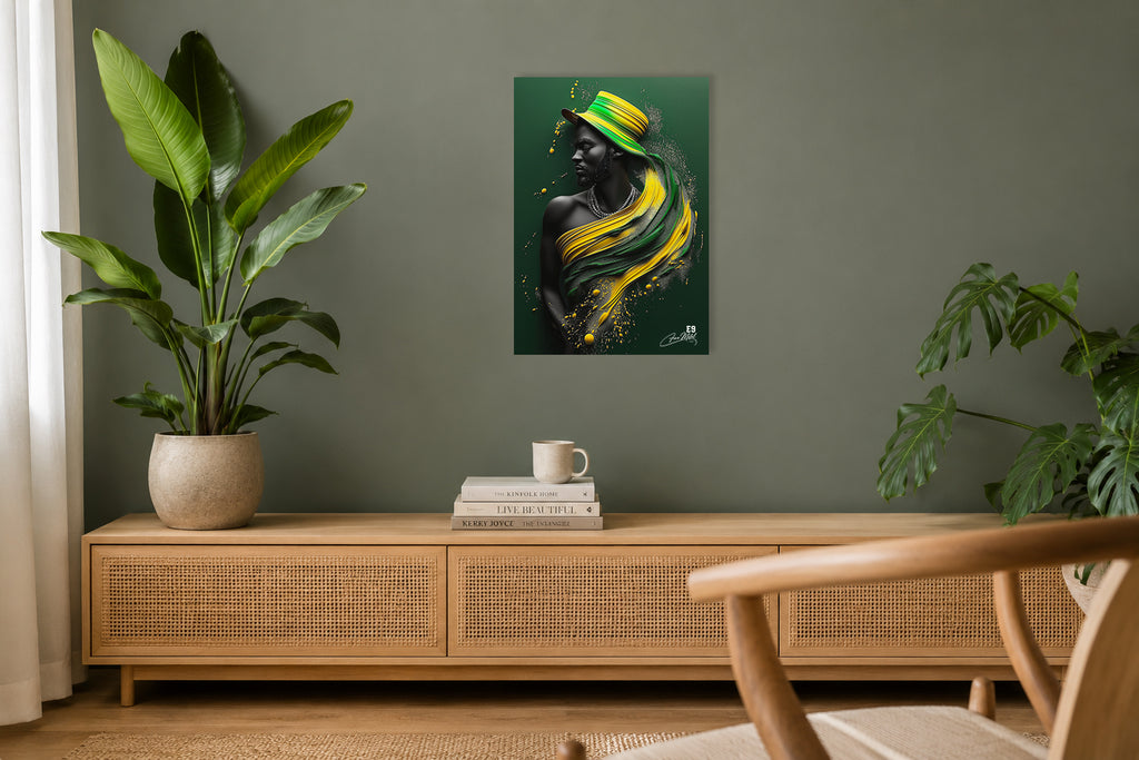Shattered Elegance - Surrealist Art Aluminium Print