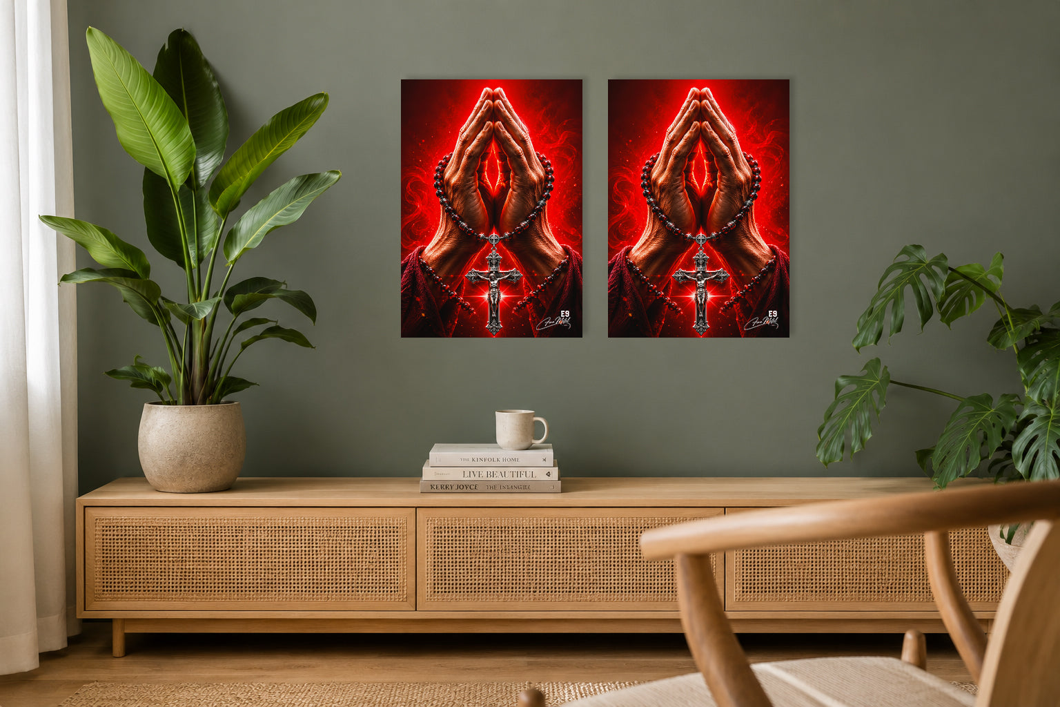 The Rosary - Impression sur aluminium HD | E9 Fine Metal Art