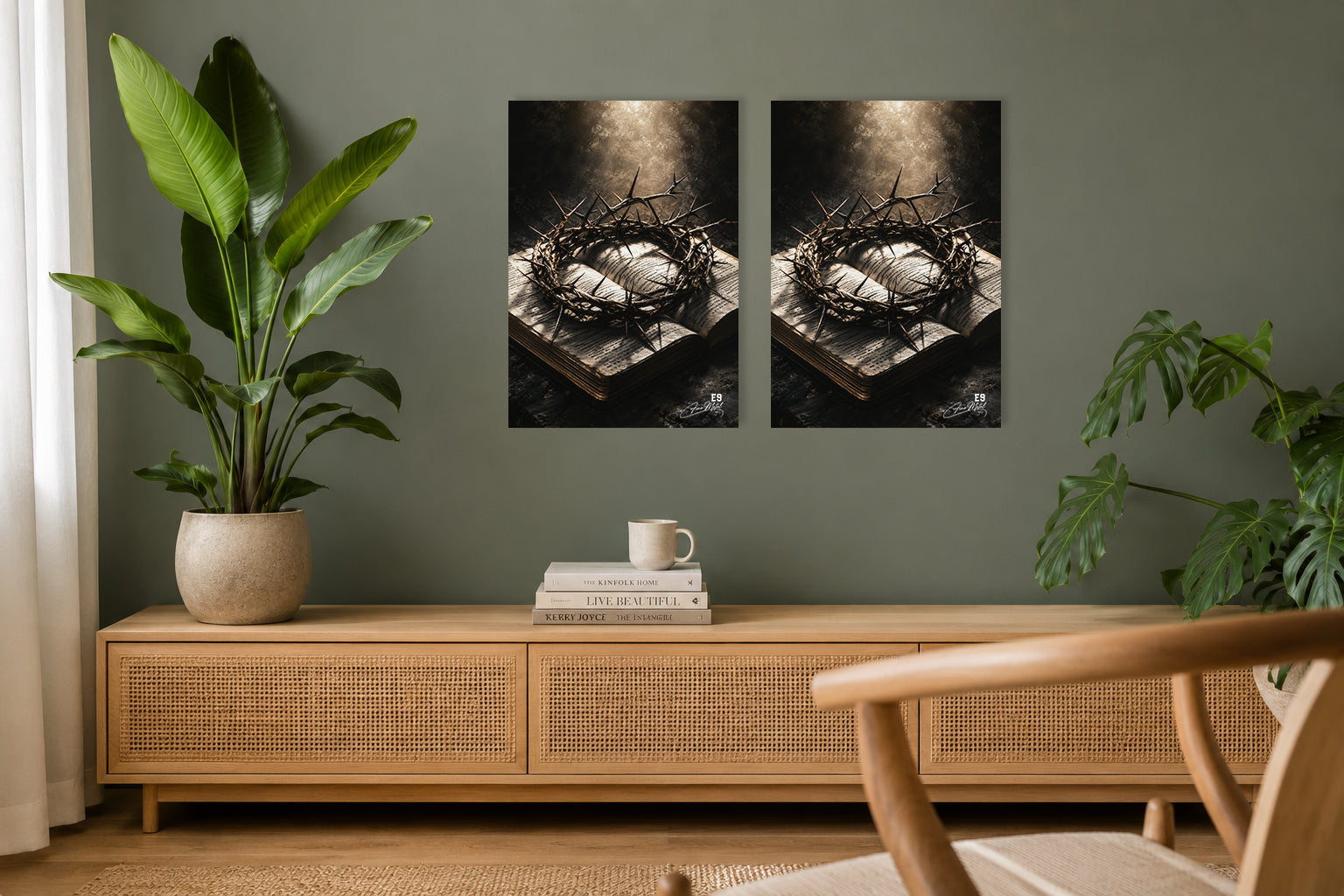 Le Livre et la Couronne - Impression sur aluminium HD | E9 Fine Metal Art