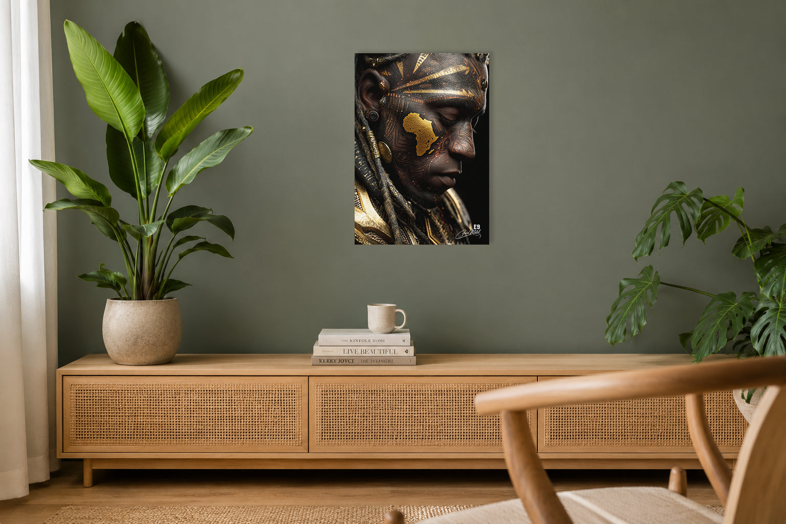 Shattered Elegance - Surrealist Art Aluminium Print