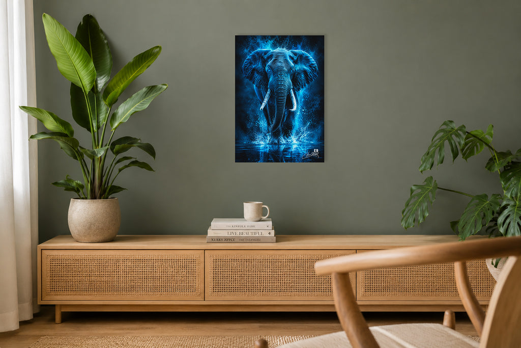 Shattered Elegance - Surrealist Art Aluminium Print