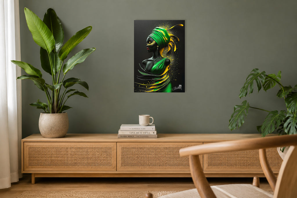 Shattered Elegance - Surrealist Art Aluminium Print