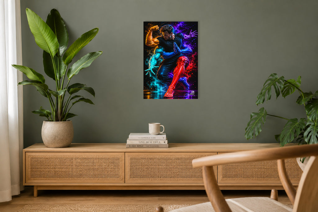 Unleashed Energy - Impression sur aluminium HD | E9 Fine Metal Art