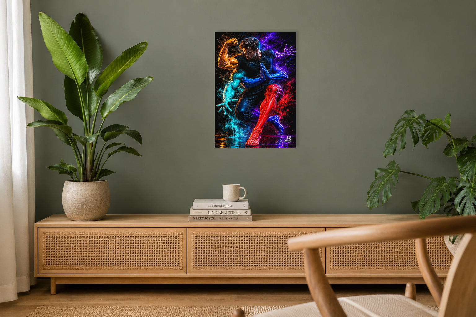 Unleashed Energy - Impression sur aluminium HD | E9 Fine Metal Art