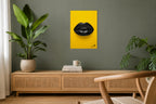 Black Lips - Impression sur aluminium HD | E9 Fine Metal Art