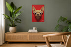 Loco Chihuahua - Impression sur aluminium HD | E9 Fine Metal Art