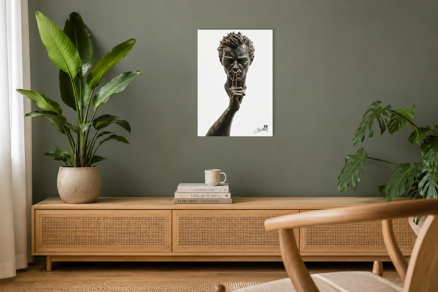 Silence - Impression sur aluminium HD | E9 Fine Metal Art