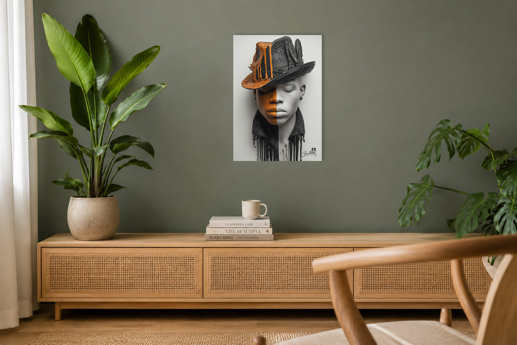 Half & Half XII - Impression sur aluminium HD | E9 Fine Metal Art