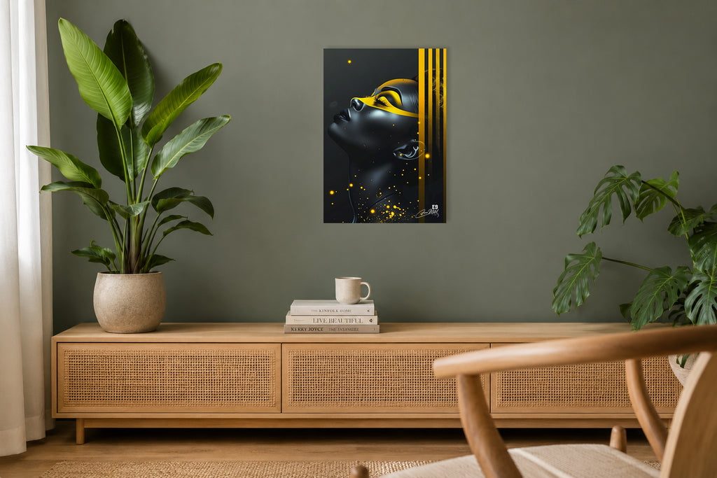 Shattered Elegance - Surrealist Art Aluminium Print