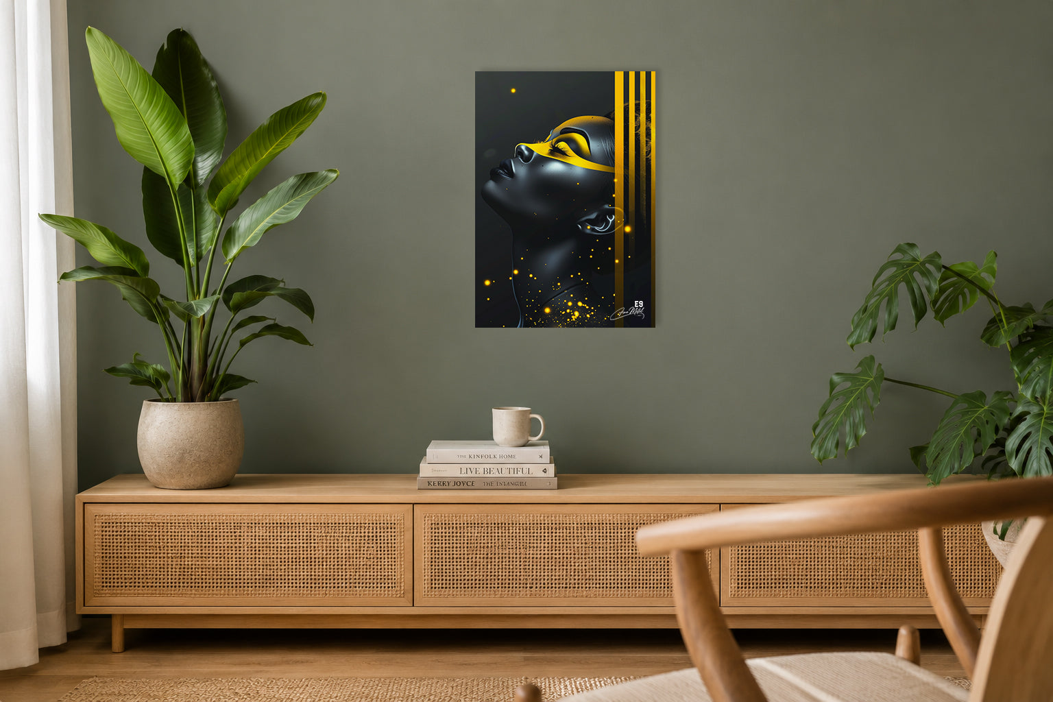 Shattered Elegance - Surrealist Art Aluminium Print
