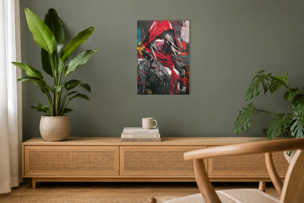 Pink Riot Z - Impression sur aluminium HD | E9 Fine Metal Art