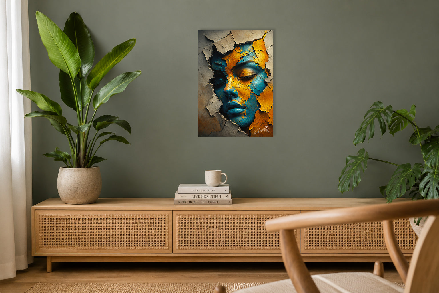 Cracked Soul - Impression sur aluminium HD | E9 Fine Metal Art