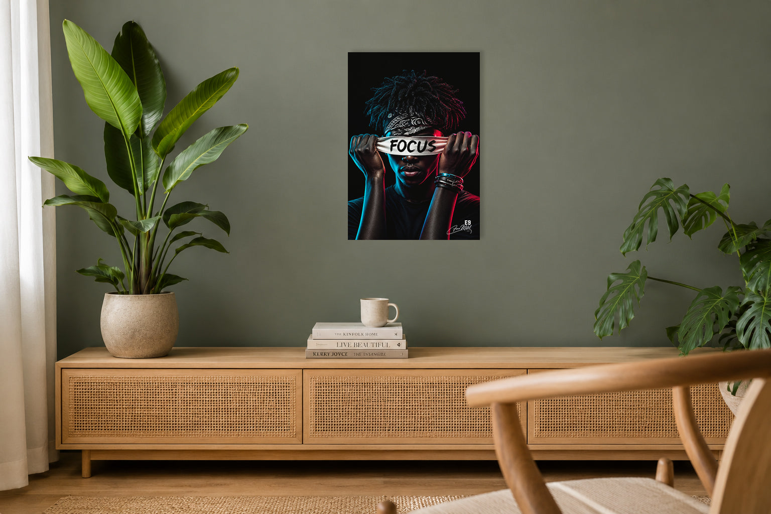 Focus Dark - Impression sur aluminium HD | E9 Fine Metal Art