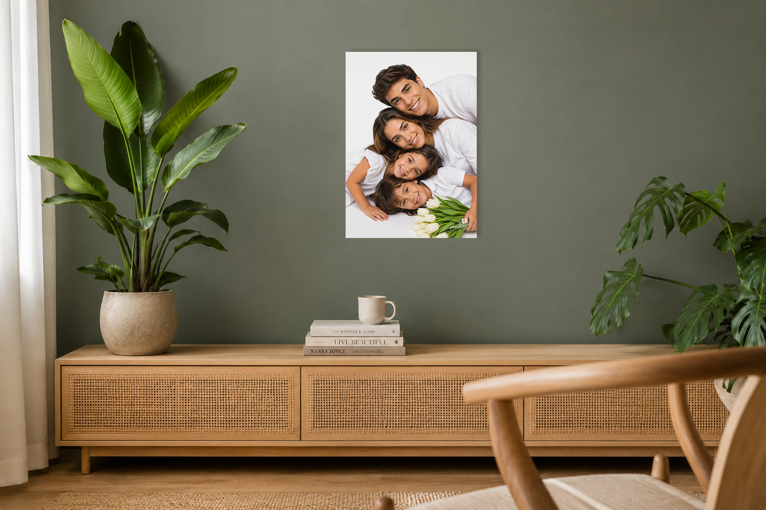 Souvenirs de famille Personnalisez ce style avec votre image, texte ou logo pour créer une décoration unique qui reflète votre identité. #4