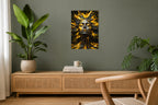 Golden Storm - Impression sur aluminium HD | E9 Fine Metal Art
