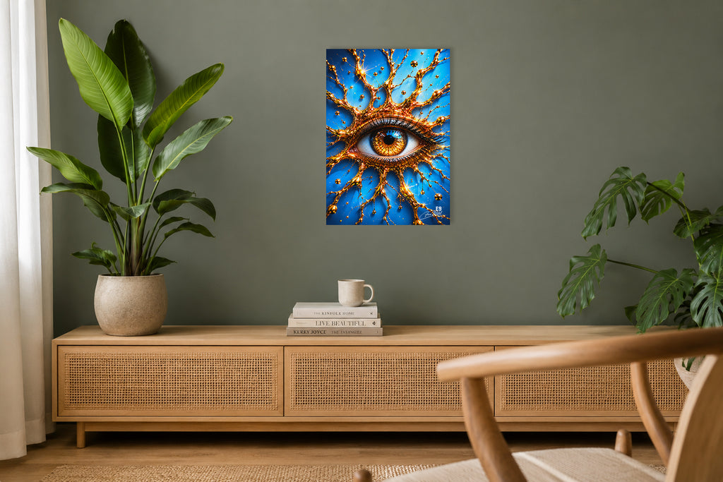 Shattered Elegance - Surrealist Art Aluminium Print