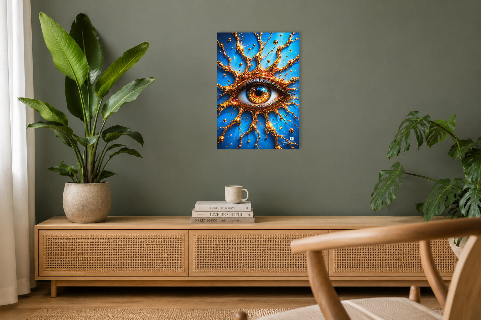 Shattered Elegance - Surrealist Art Aluminium Print