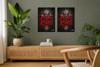 Jesus Is King - Impression sur aluminium HD | E9 Fine Metal Art