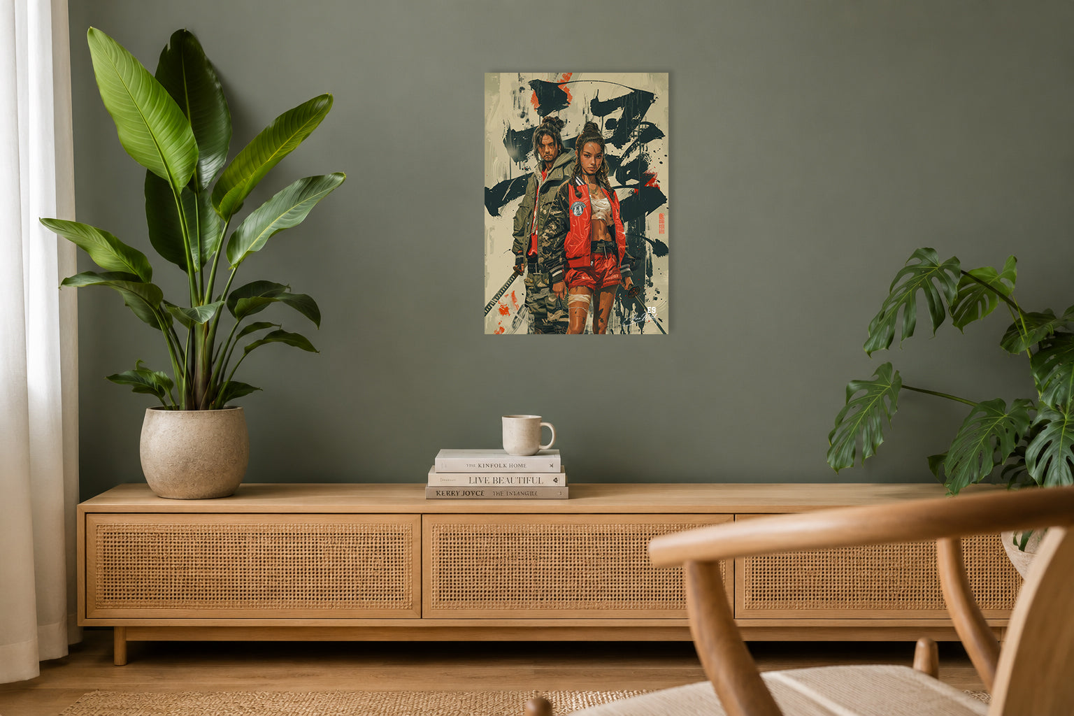 Urban Ronin - Impression sur aluminium HD | E9 Fine Metal Art