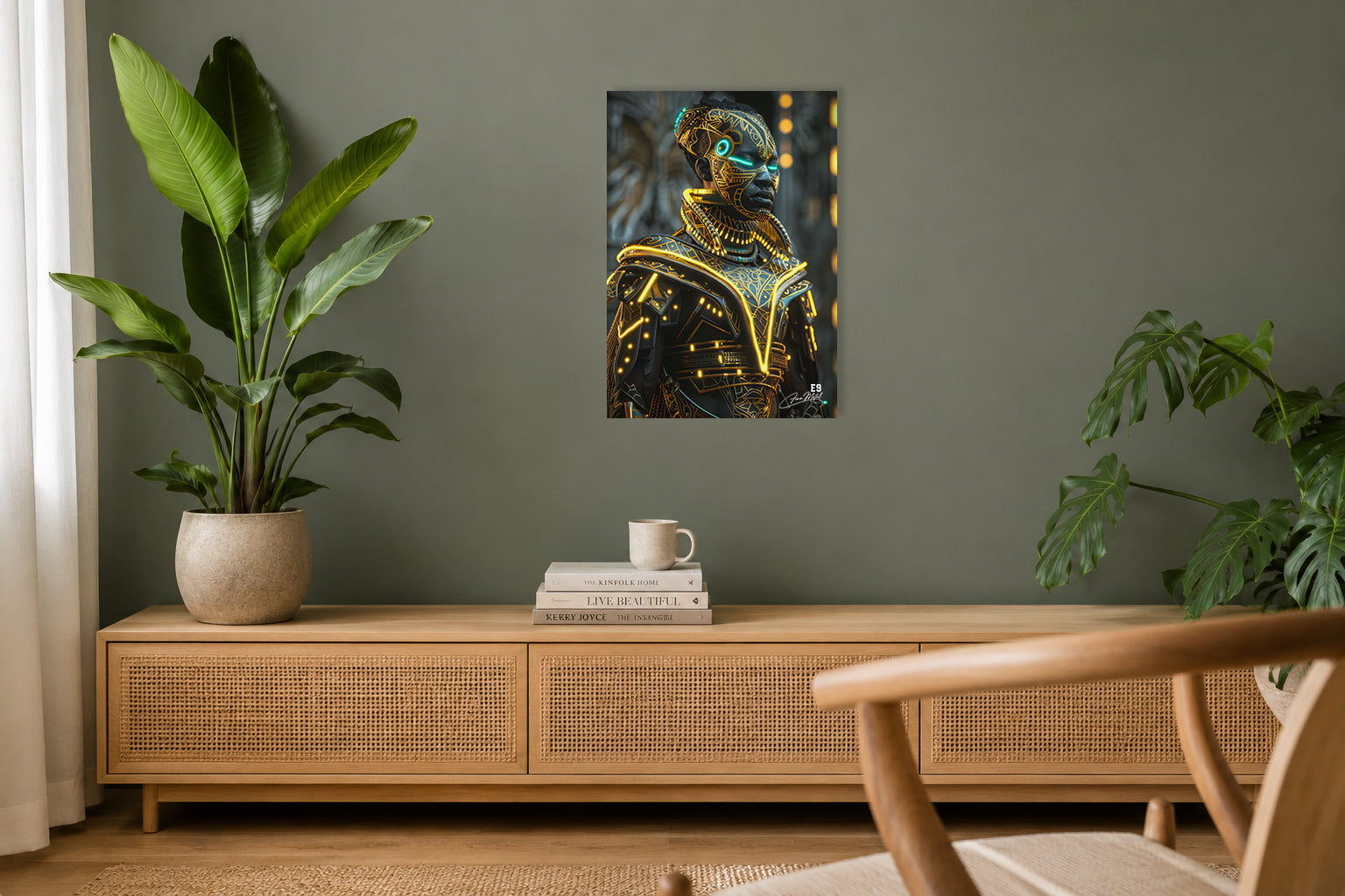 Shattered Elegance - Surrealist Art Aluminium Print