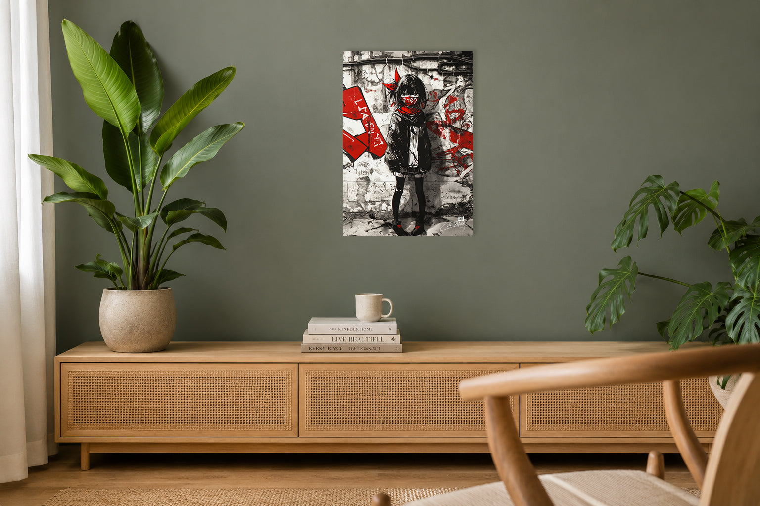 Shattered Elegance - Surrealist Art Aluminium Print