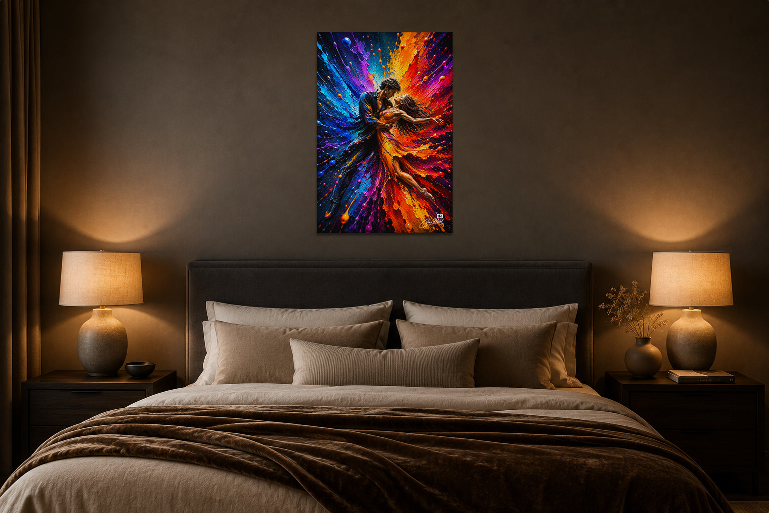 Love Explosion - Impression sur aluminium HD | E9 Fine Metal Art (Copie)