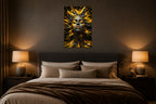 Golden Storm - Impression sur aluminium HD | E9 Fine Metal Art